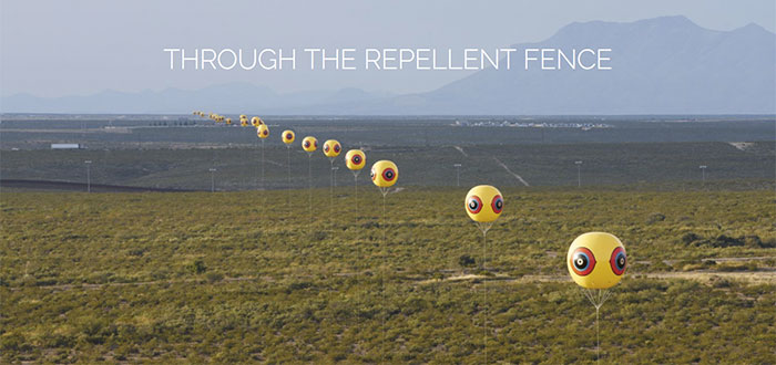 THROUGH THE REPELLENT FENCE