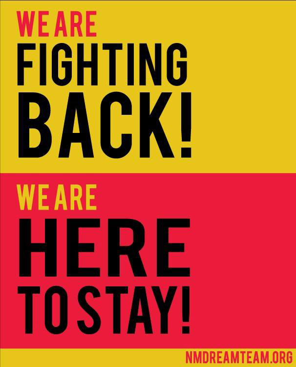 We are Fighting Back!/We are Here to Stay!